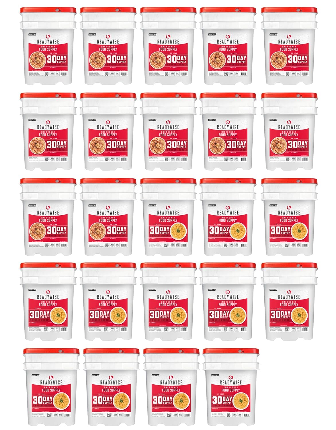 ReadyWise 1 Year Emergency Food Supply for Disaster Preparedness