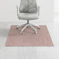 Office Chair Mat for Carpet & Hardwood - Jacquard Woven 40 x 54