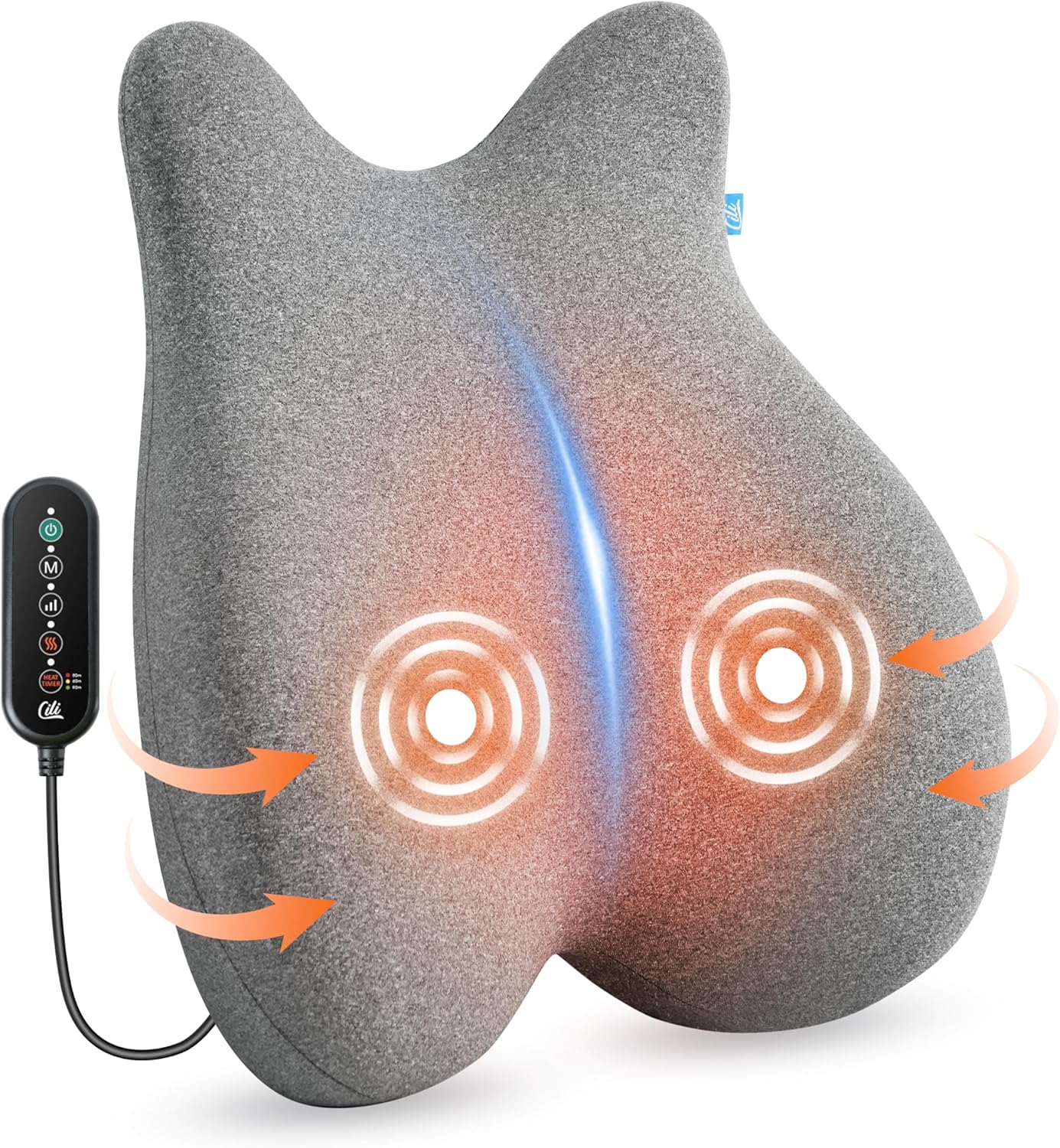 CILI Ultimate Lumbar Support with Heat & Vibration