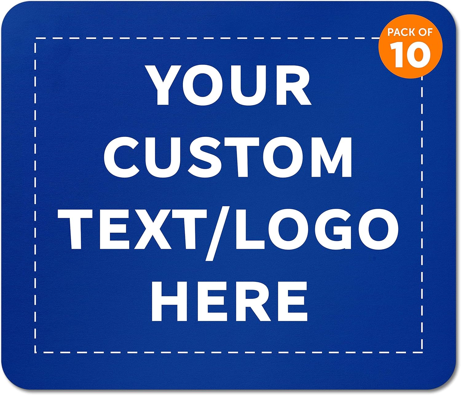 Custom Rectangle Mousepads Set of 10 for Promotional Use