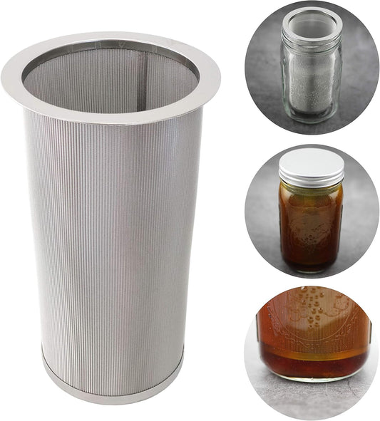 iAesthete Cold Brew Filter: Ultra Fine Mesh, All-in-One Infuser