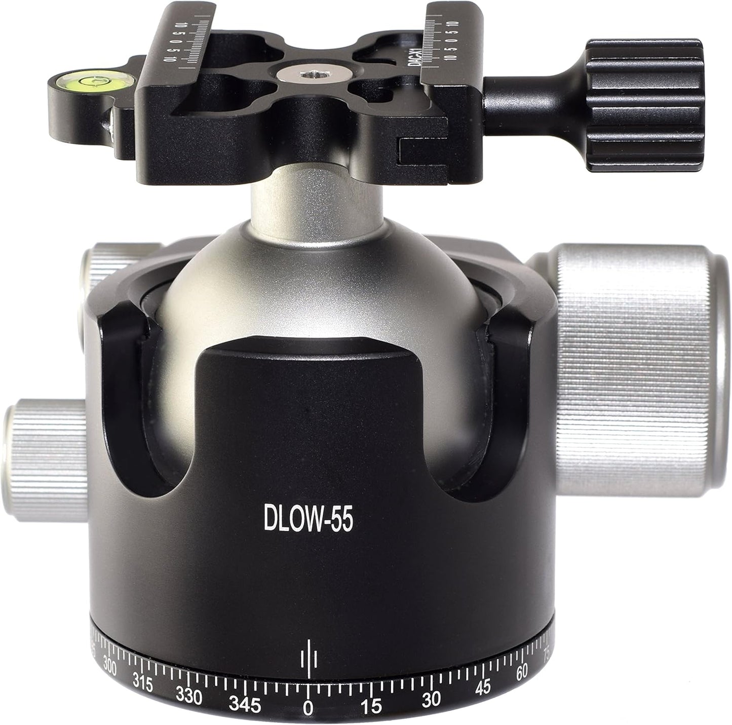 Desmond DLOW-55 Low Profile Ball Head for Tripod with Pan Lock
