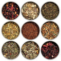 Herbal Loose Leaf Tea Sampler - 9 Organic Caffeine-Free Tisanes