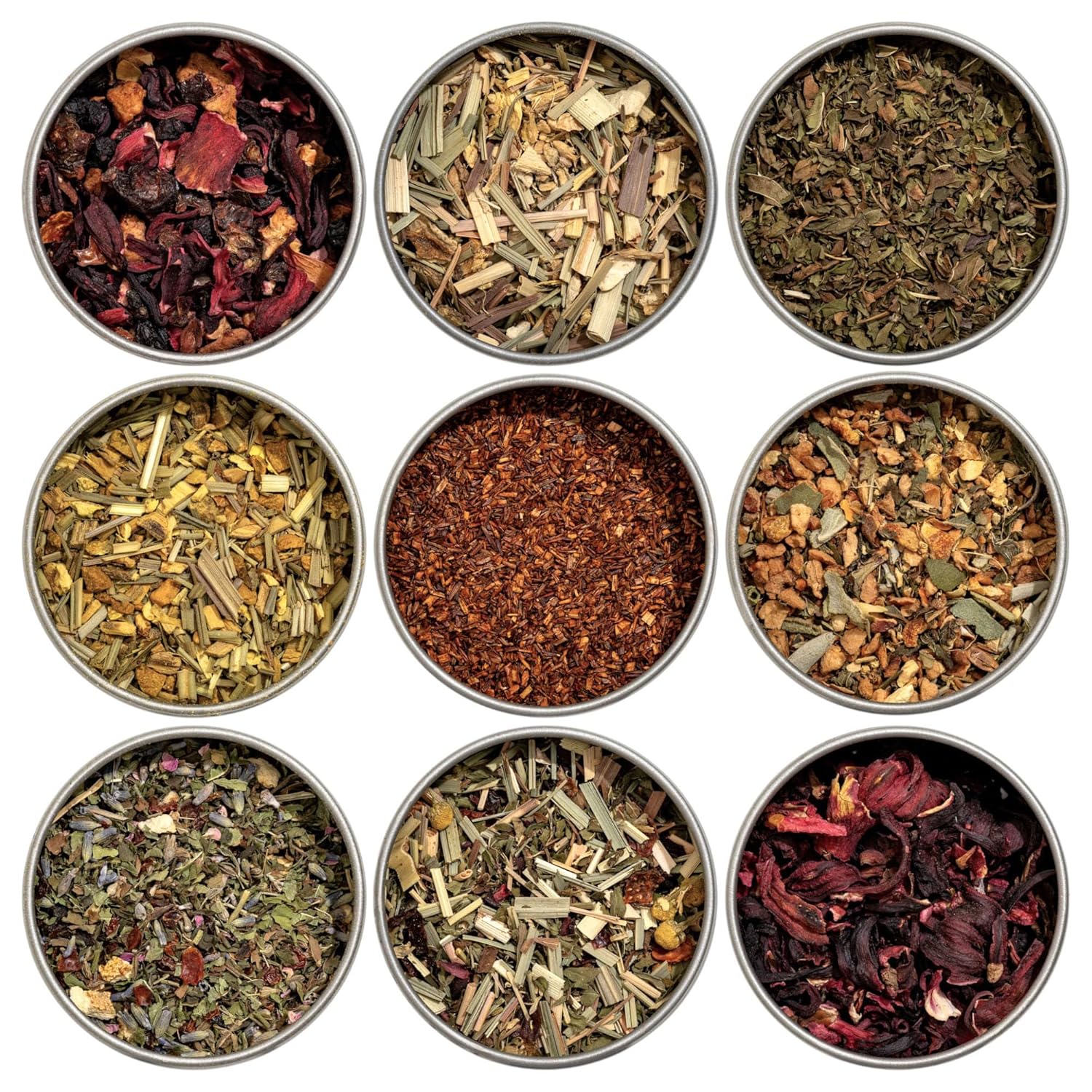 Heavenly Tea Leaves Organic Herbal Loose Leaf Tea Sampler Gift Set