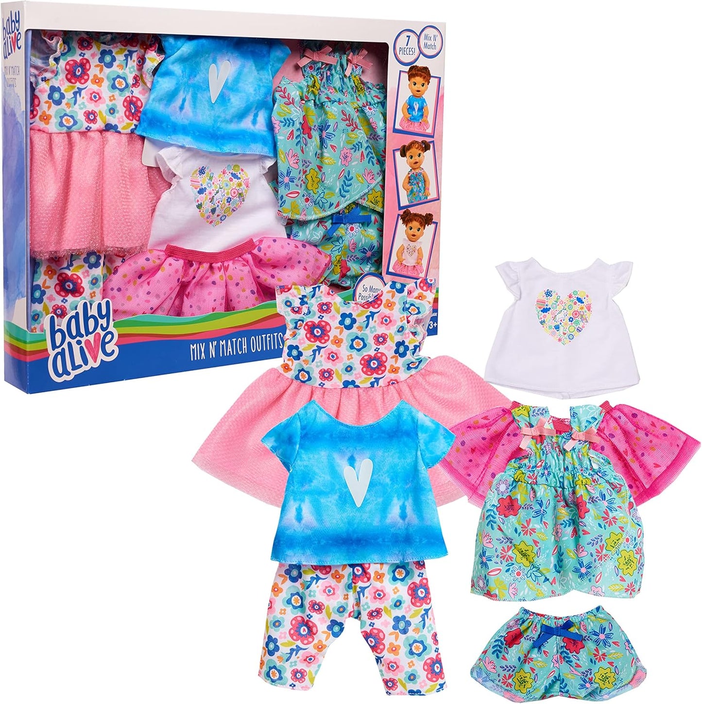 Baby Alive Mix N' Match Outfit Set - Pretend Play Fun!