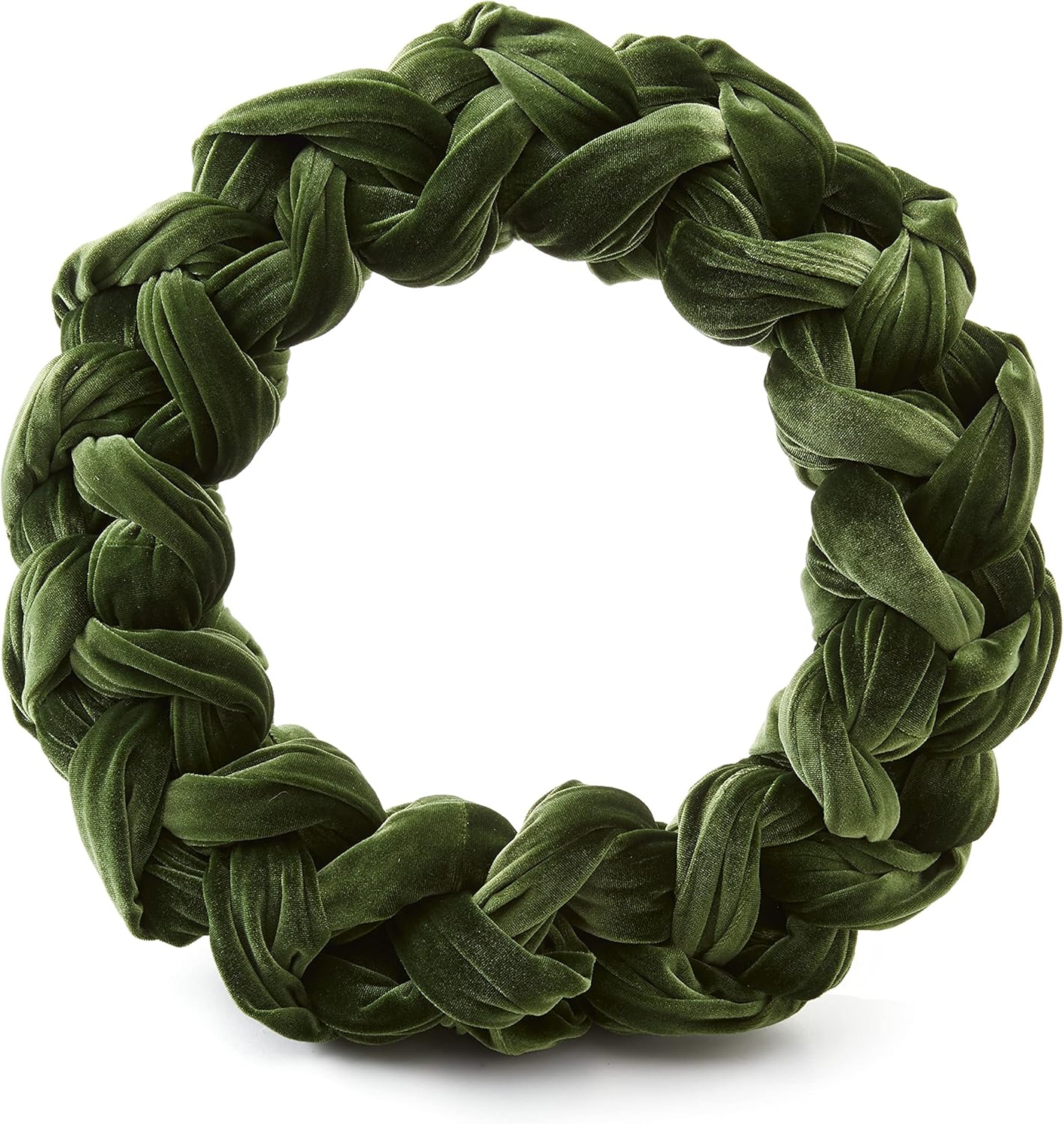 Olive Velvet Wreath for Inside - Artisan Crafted Home Decor