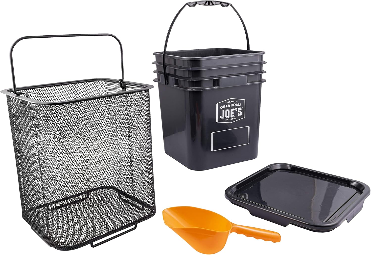 Oklahoma Joe's Pellet Bucket Kit for Fresh Hardwood Storage