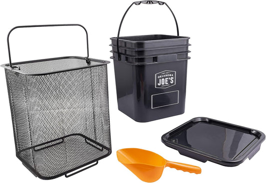 Oklahoma Joe's Pellet Bucket Kit for Fresh Hardwood Storage