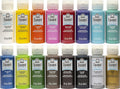 FolkArt Enamel Glass Acrylic Paint Set - Gloss Finish