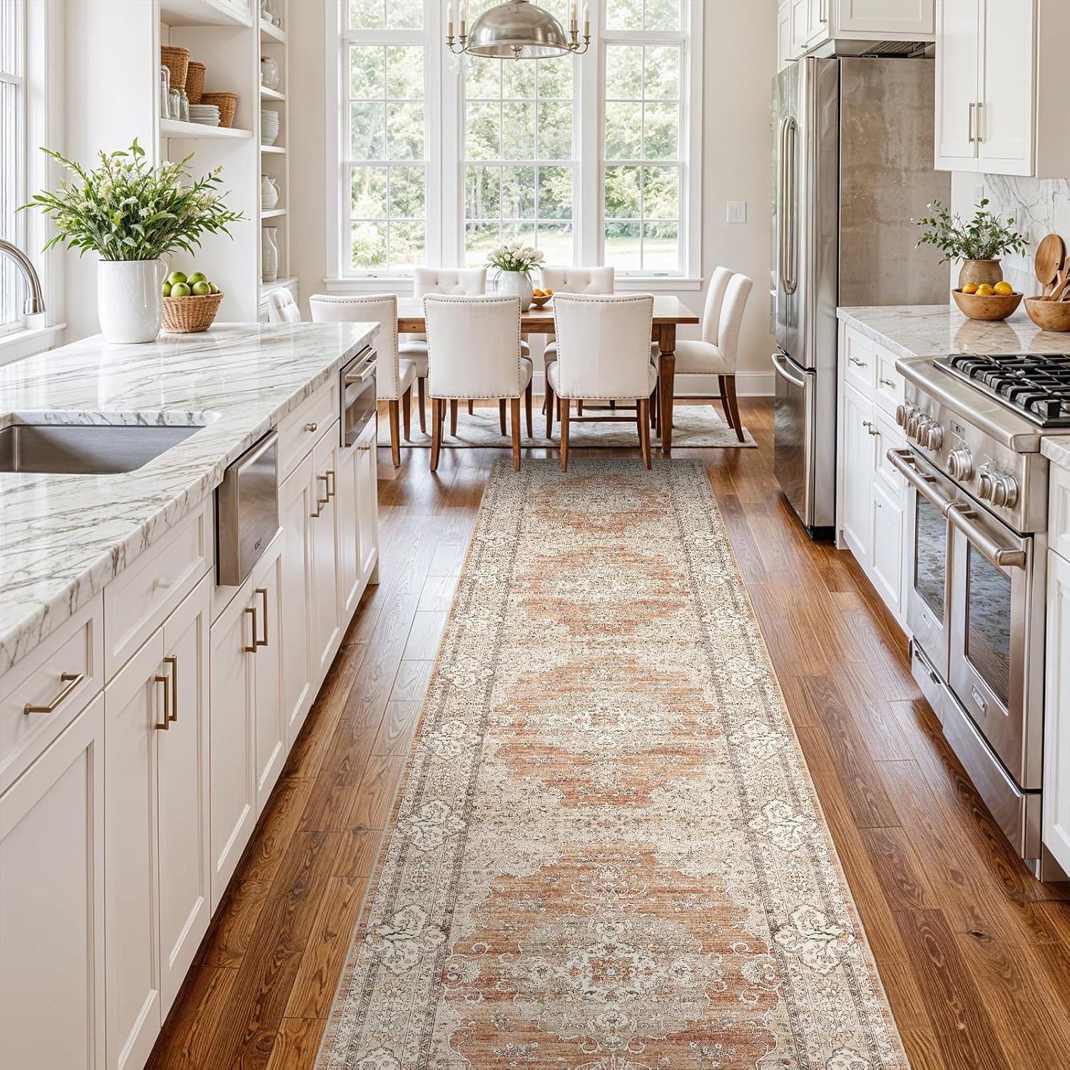 3x14 Runner Rug for Hallway: Vintage Soft Waterproof Mats