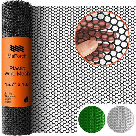 Snake-Proof Wire Mesh Fence - Protects Poultry & Pets - 10FT Roll