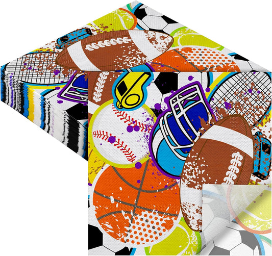 Disposable Sports Ball Napkins - Perfect Party Decor
