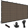 90% Sun Shade Cloth Pergola Cover 06ft x 08ft - Durable Mocha Canopy