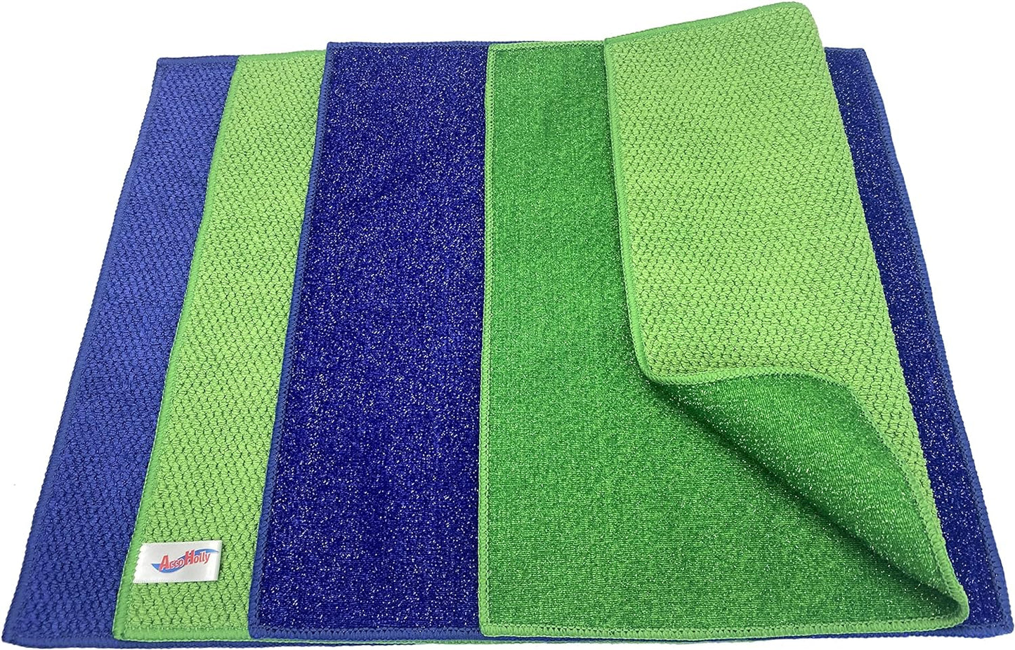 Non-Scratch Reusable Microfiber Cloths - 4 Pack