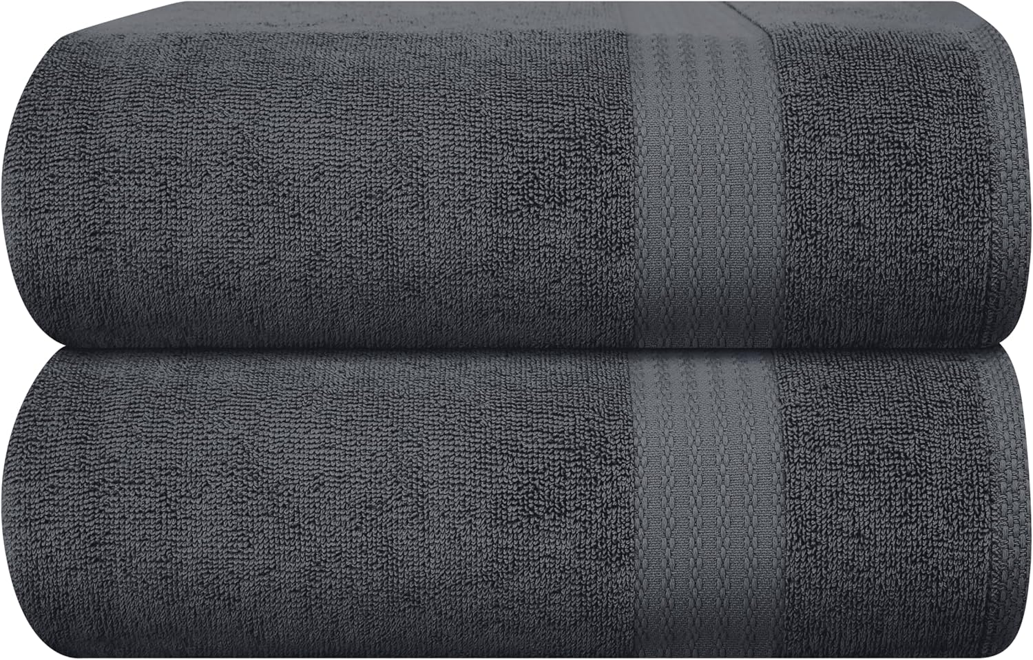 GLAMBURG Premium Cotton Oversized Bath Sheets for Everyday Use