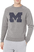 Michigan Wolverines Tri-blend Crewneck Sweatshirt for Fans