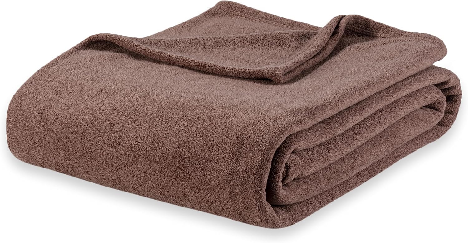 Berkshire Blanket Microfleece King Size Bed Blanket for Comfort