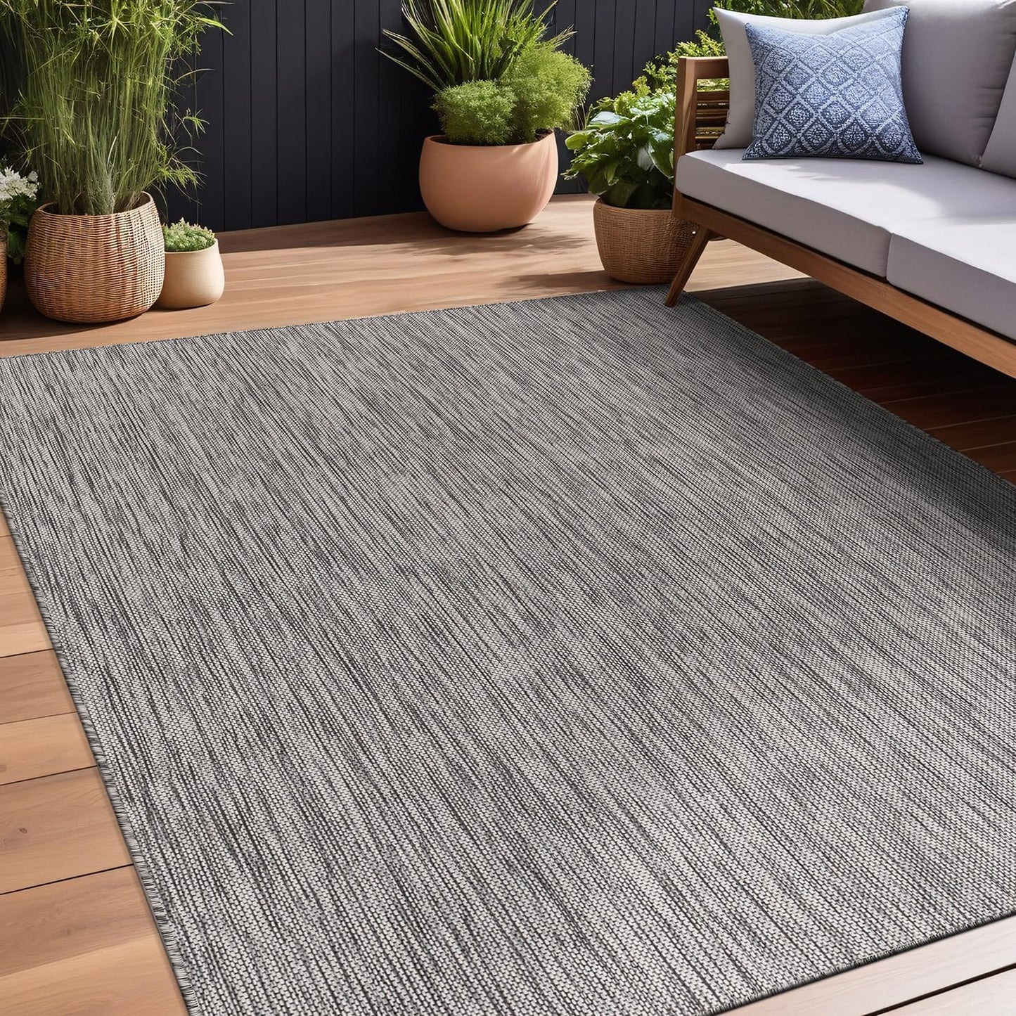 Beverly Rug Indoor Outdoor Rug 8x10, Washable and Stylish