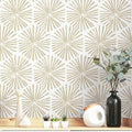 Peel and Stick Geometric Wallpaper 393in x 17.3in - Removable Boho