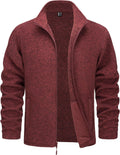 TACVASEN Men's Fleece Jackets Full Zip Lightweight Warm Coat