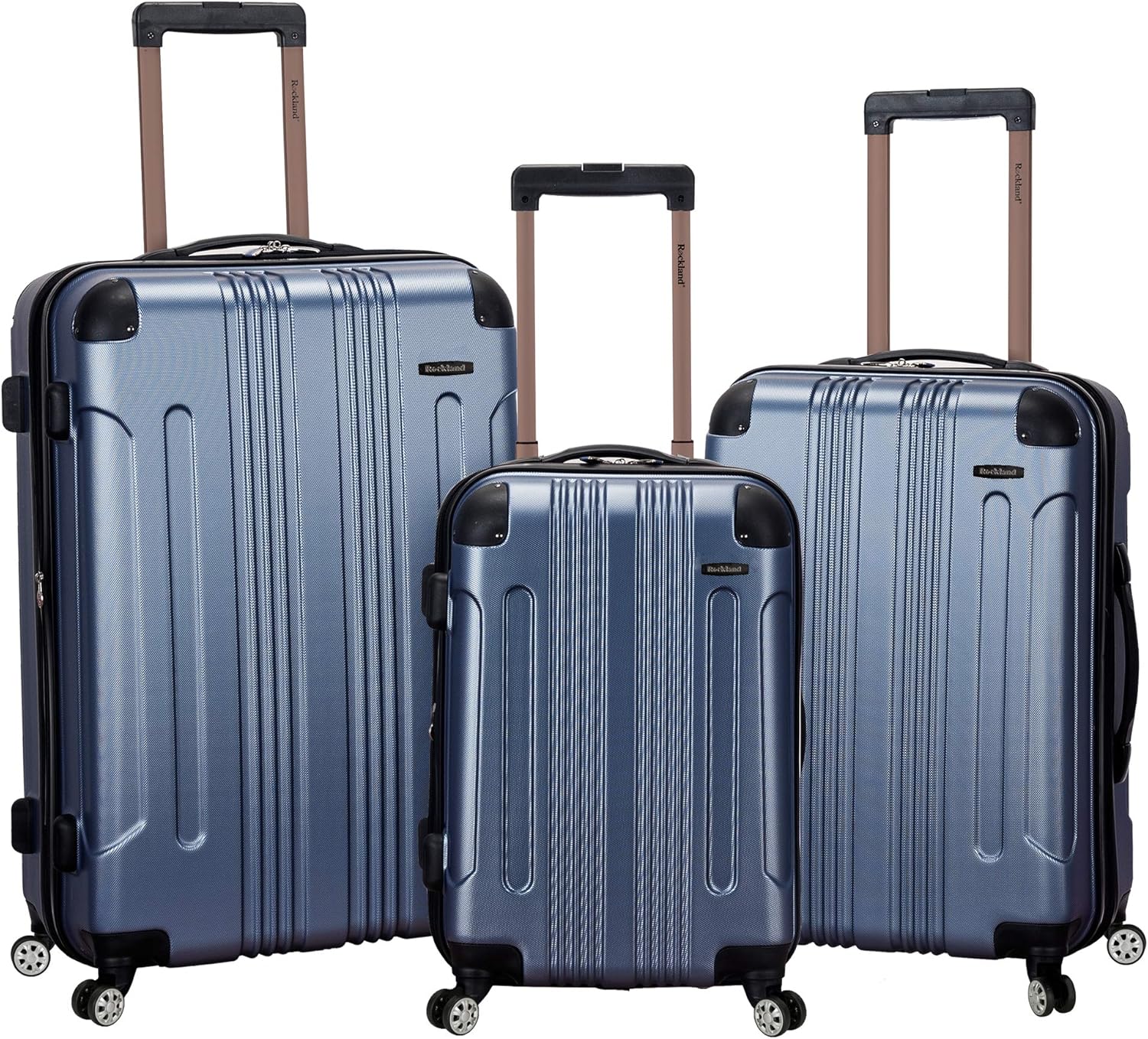 Rockland London Hardside Spinner Wheel Luggage by Fox Luggage