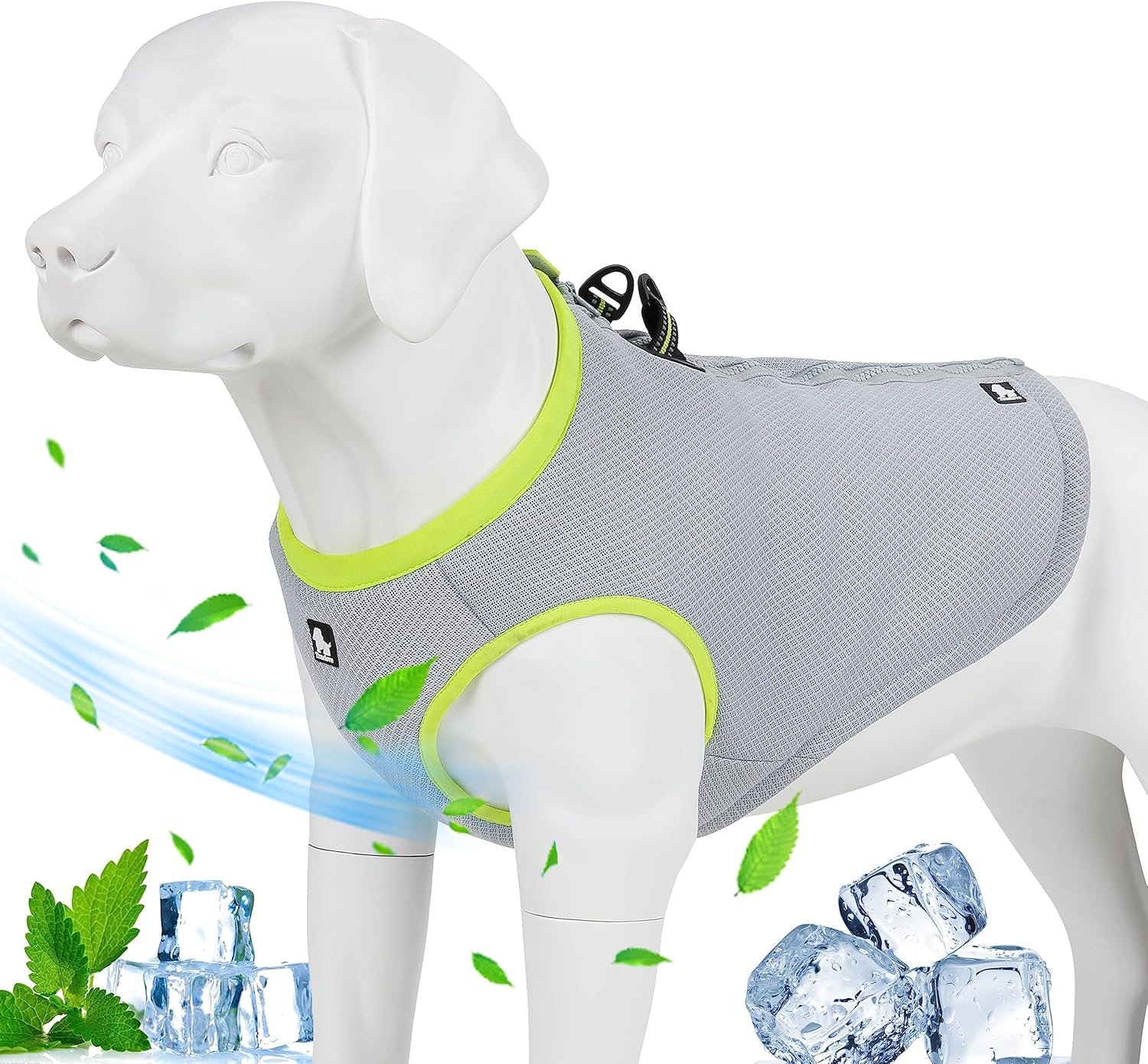 Truelove Dog Cooling Vest Harness for Outdoor Activities and Training