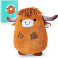 Lavender Scented Highland Cow Heating Pad - Pain Relief Power