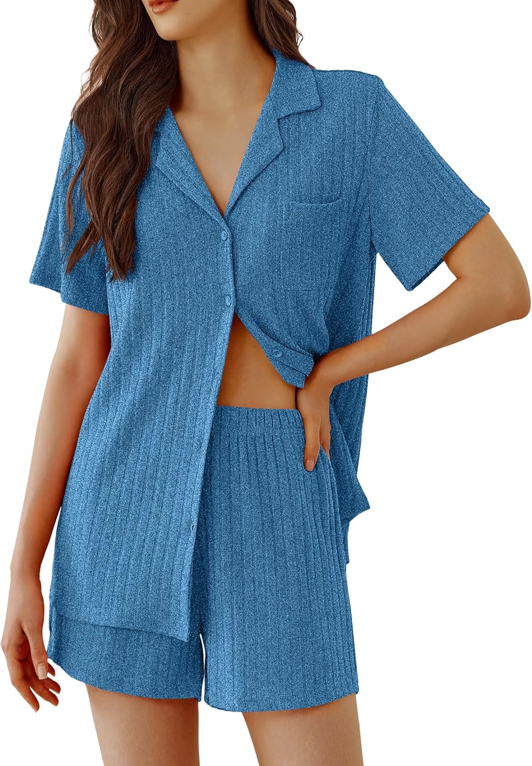Ekouaer Pajamas 2 Piece Lounge Set for Ultimate Comfort