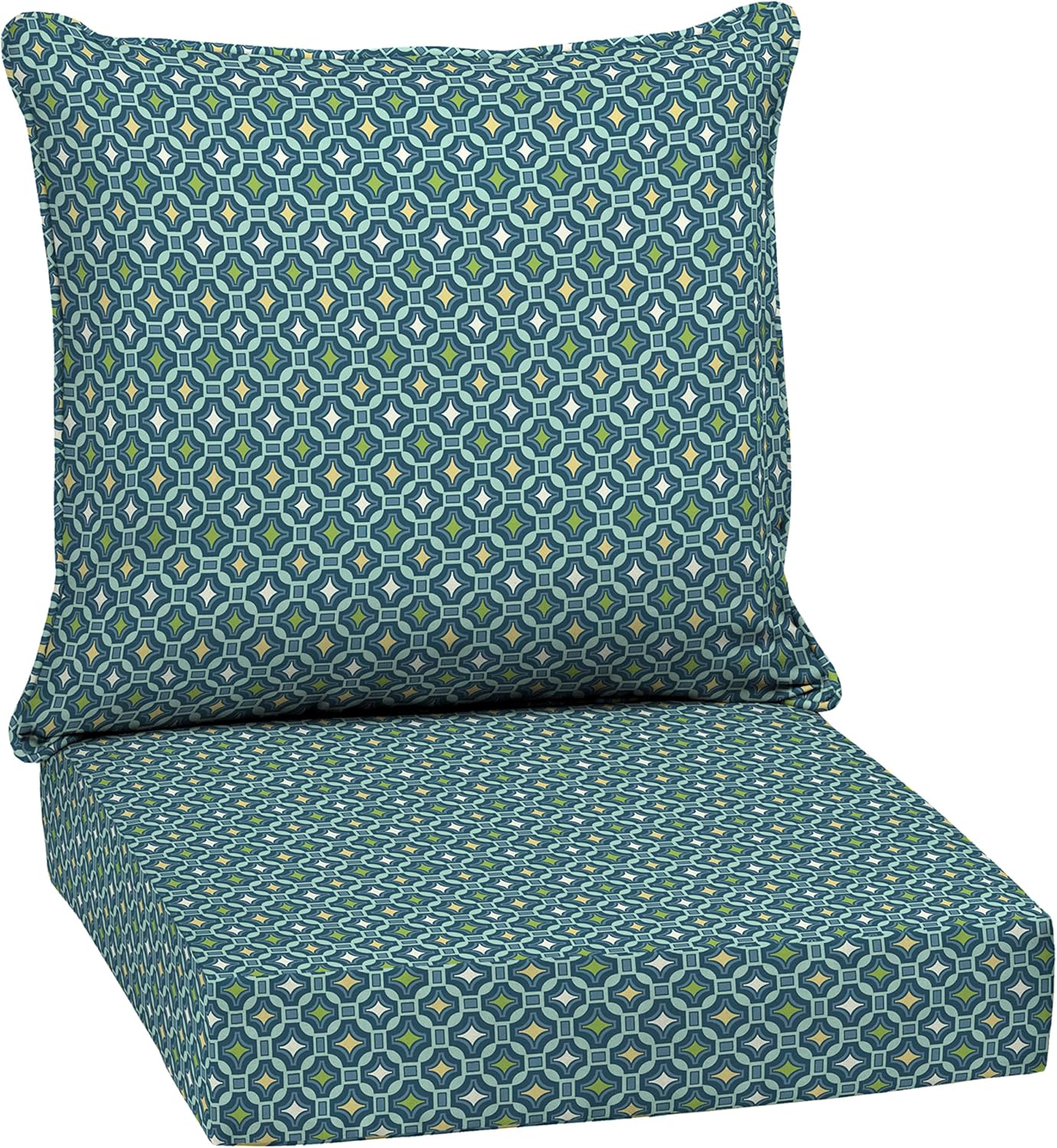 Arden Outdoor Deep Seat Cushion Set for Patio Furniture Comfort