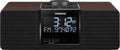 Sangean RCR-40 Wooden Clock Radio with Bluetooth - Warm Sound