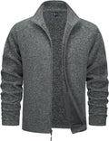 TACVASEN Men's Fleece Jacket Full Zip Lightweight - Soft Warm Layer