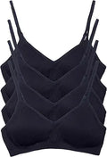 4-Pack Demi Padded Bralettes for Women - Wirefree Comfort Pack