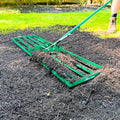 Landzie AeroLeveler 48 in Pneumatic Lawn Leveling Rake - Stable