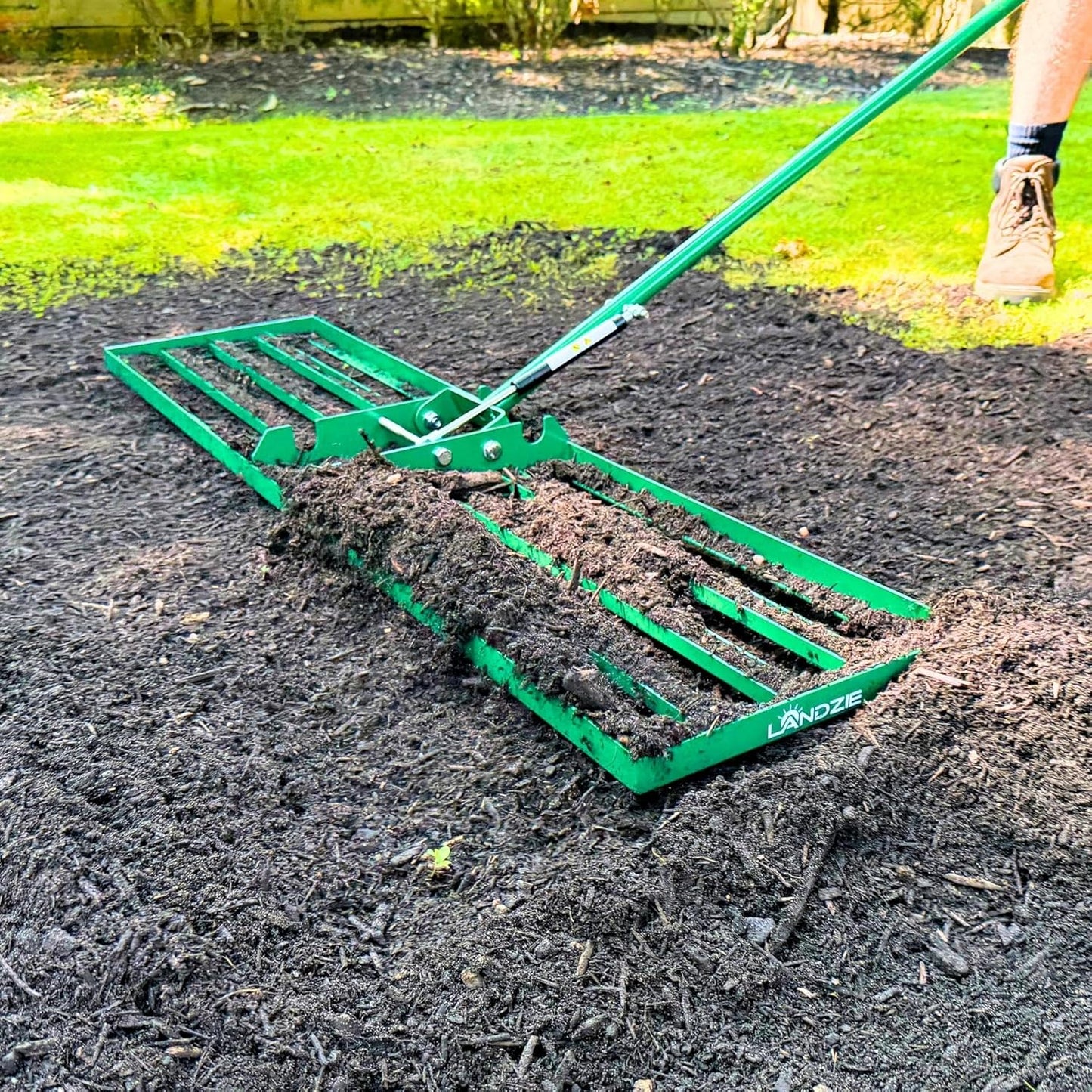 Landzie AeroLeveler 48 Inch - The Ultimate Lawn Leveling Tool