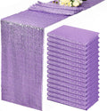 Lavender Sequin Table Runner 12ft x 72ft 15 Pack - Sparkling Event
