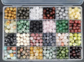 8mm Natural Round Stone Beads 500pcs - Mixed Gemstone Bead Set