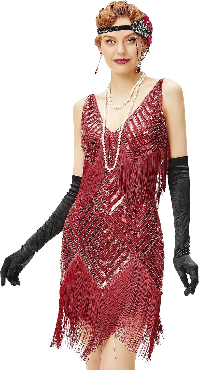 1920s Flapper Dress for Women - Great Gatsby Party Style
