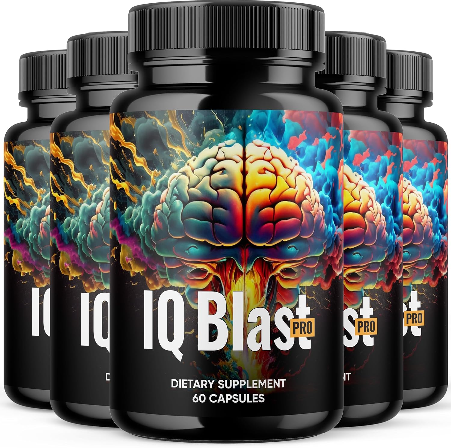 IQblast Pro Supplement Capsules for Enhanced Memory and Focus