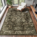 6x9 Non Slip Area Rug - Soft, Machine Washable Living Room Rug