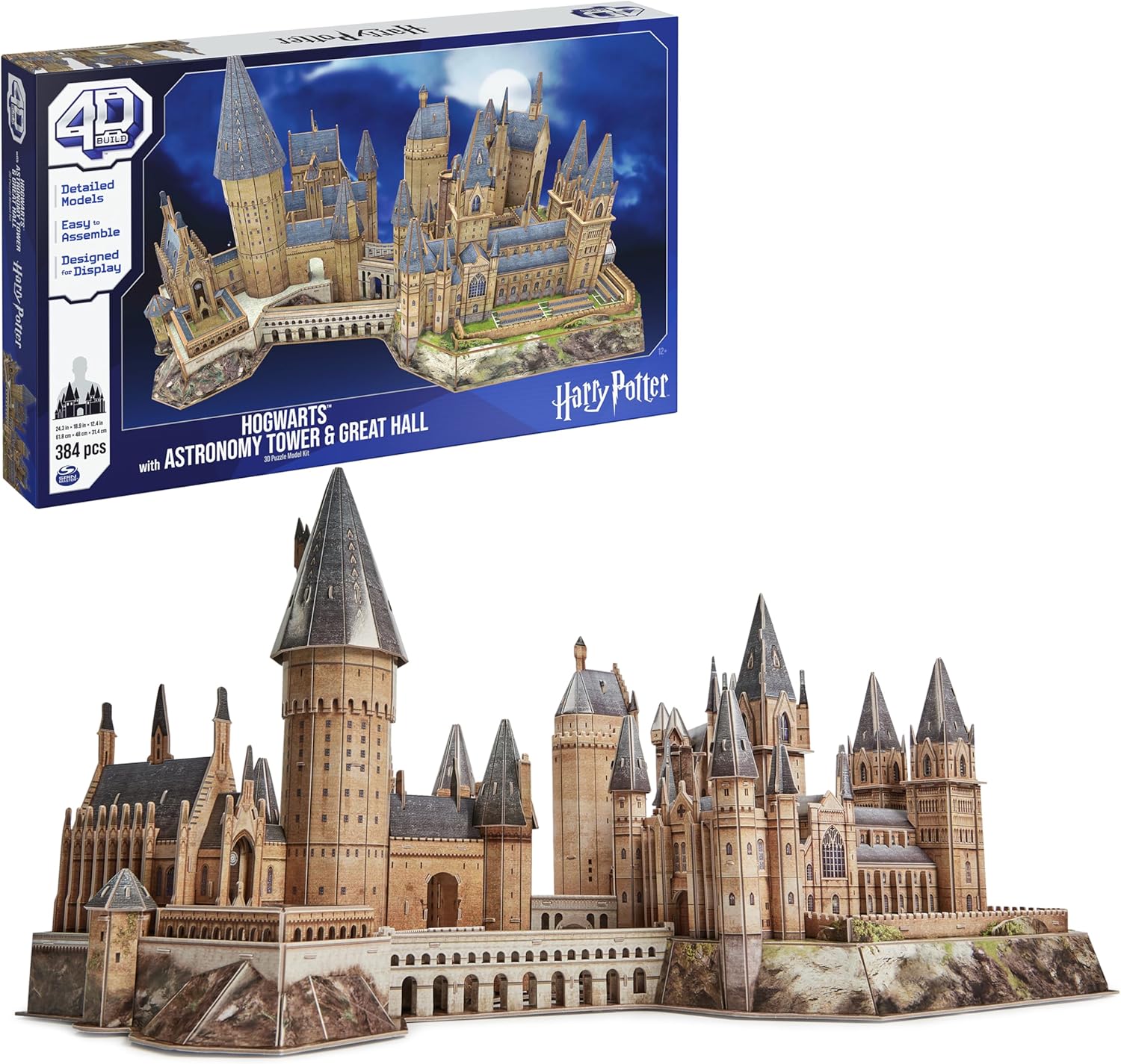 4D Build Harry Potter Deluxe Hogwarts Castle 3D Model Kit Review