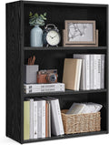 VASAGLE Custos Collection 3-Tier Bookshelf - Space-Saving Open Shelf
