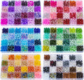 8mm Glass Beads Making Kit 3600pcs 144 Colors - Versatile DIY Set