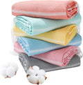 Genovega Oversized Turkish Beach Towel Set 74x38 - Quick Dry Sand Free