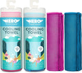 Stay Cool Anywhere: Hero 2-Pack Cooling Towels - 40 x 12