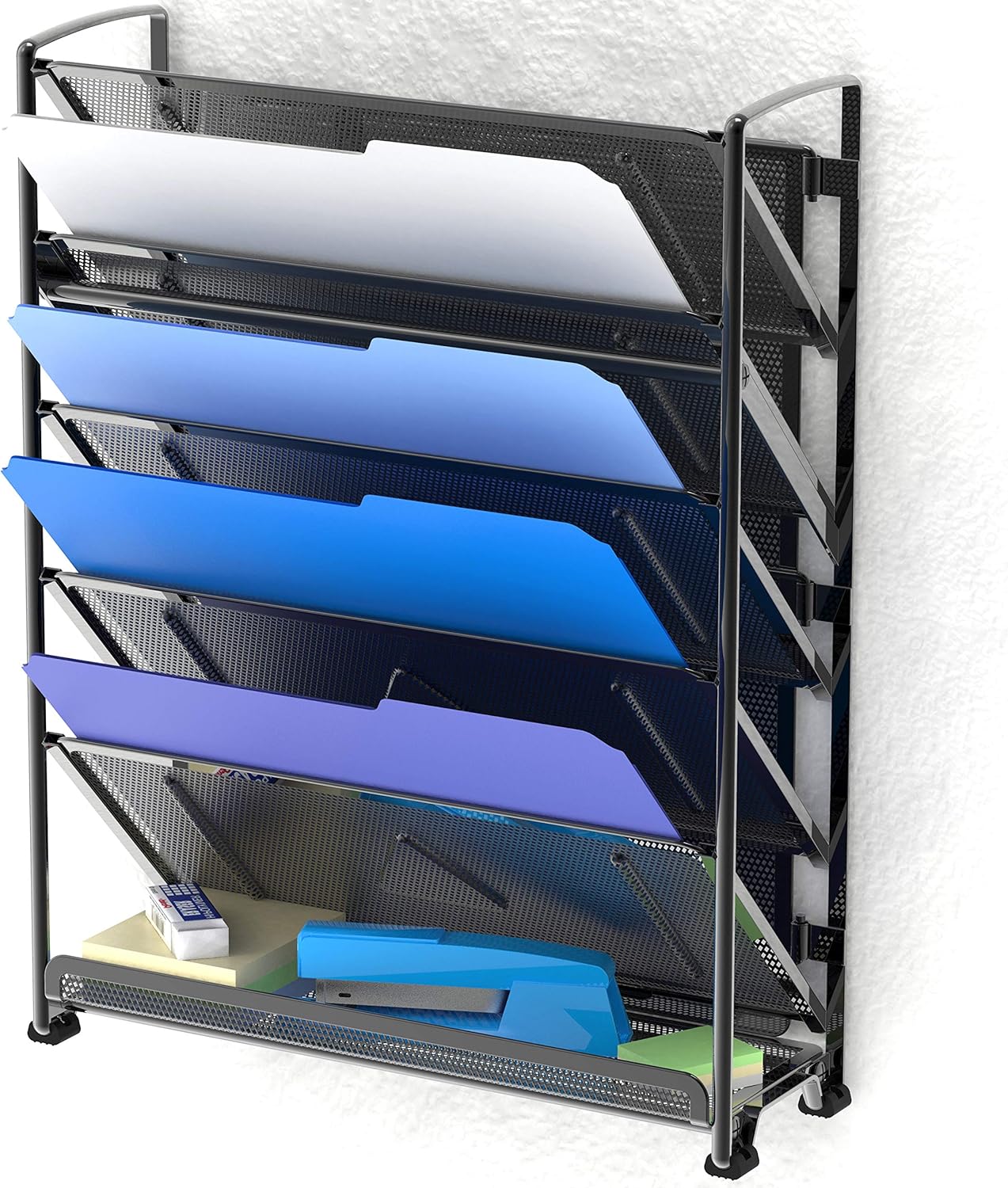 Effortlessly Organize with 6 Tier Letter Tray