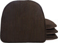 Klear Vu Raindrop The Gripper Chair Cushions - Non Slip Seat Pads