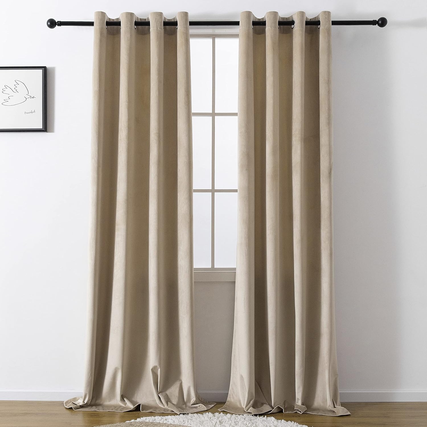 Room Darkening Velvet Curtains - Transform Your Space!