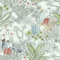 Cactus Peel and Stick Wallpaper Boho Floral Removable Wallpaper