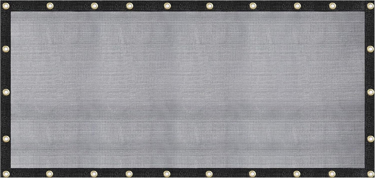 Heavy Duty 8 FT X 16 FT Mesh Tarp for Greenhouses and More