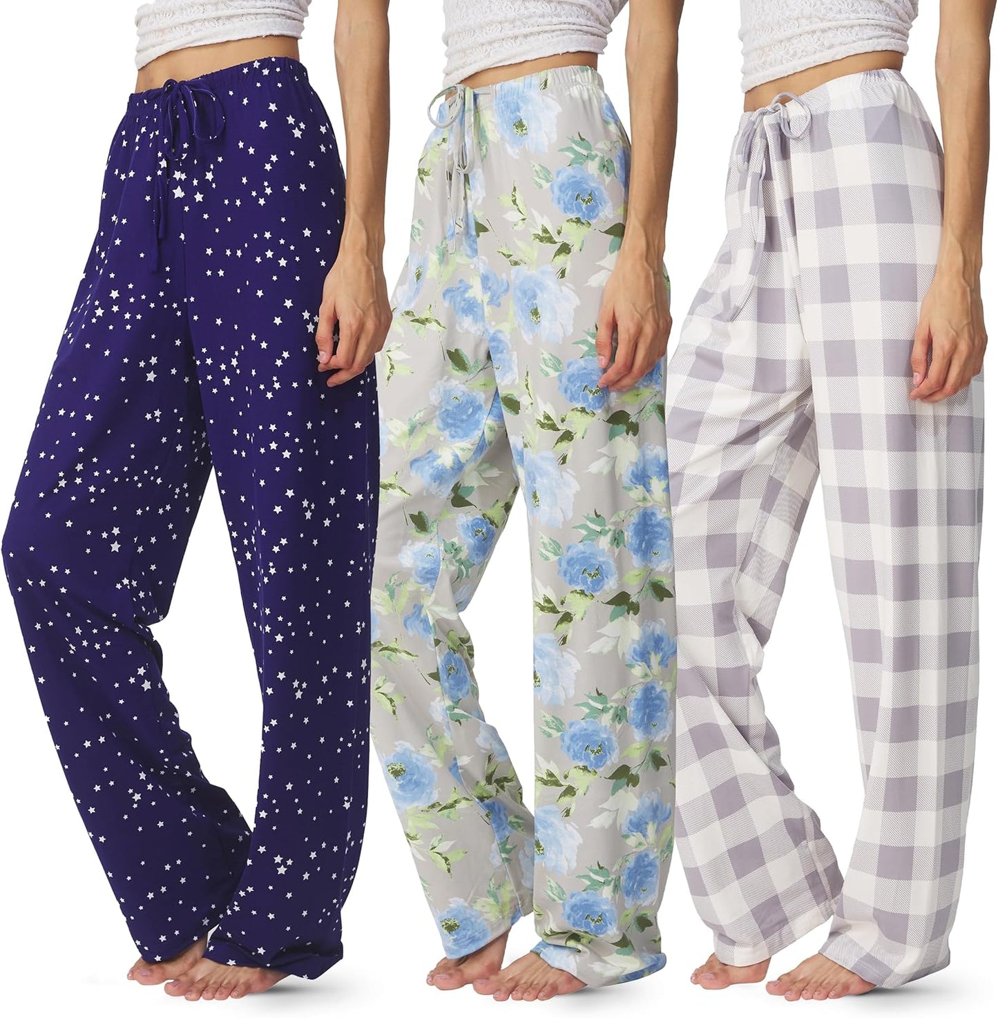 Ultra Performance Womens Pajama Pants 3 Pack for Ultimate Comfort